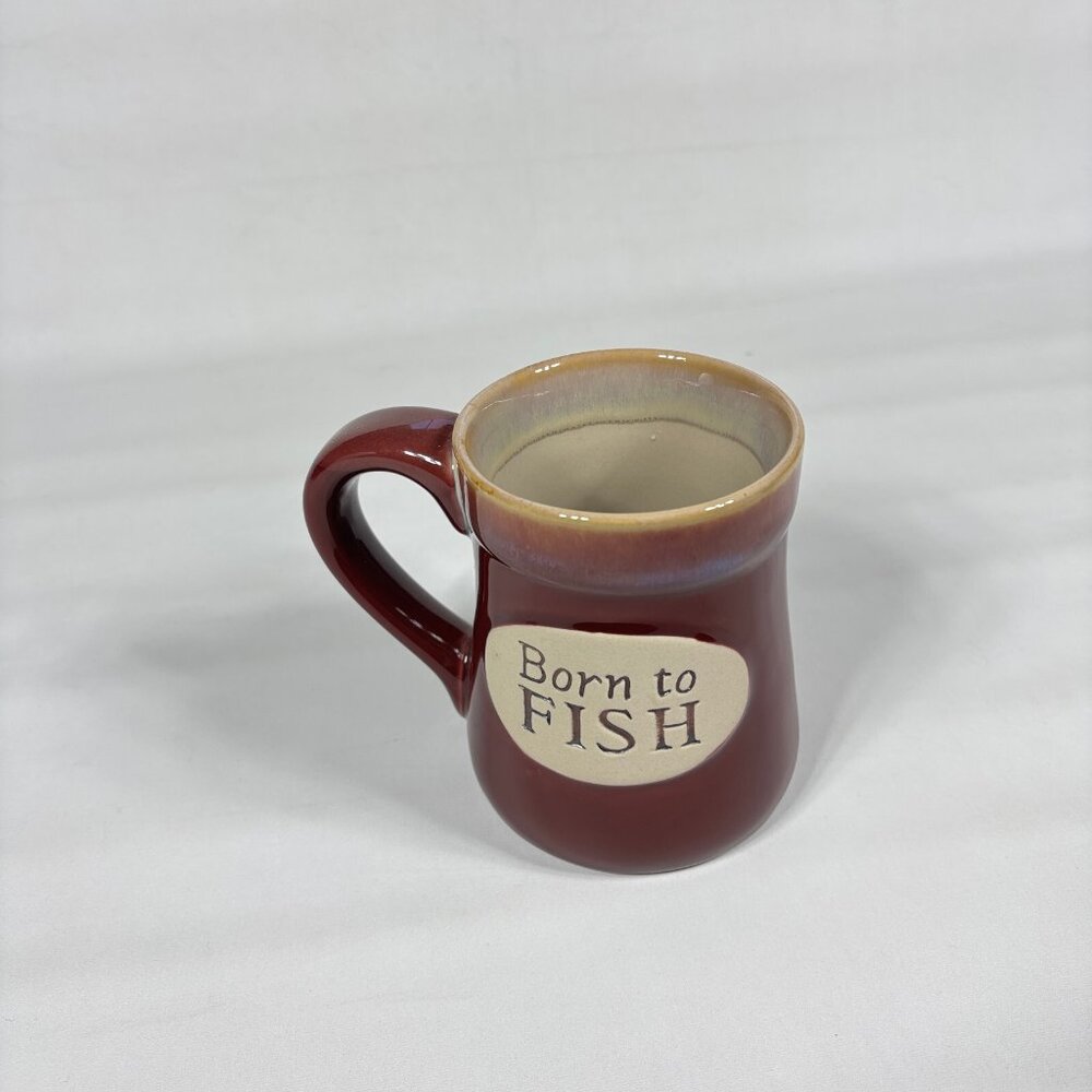 Burton Burton Born to Fish Serenity Prayer Mug Ceramic Coffee Cup Item 9716075 N